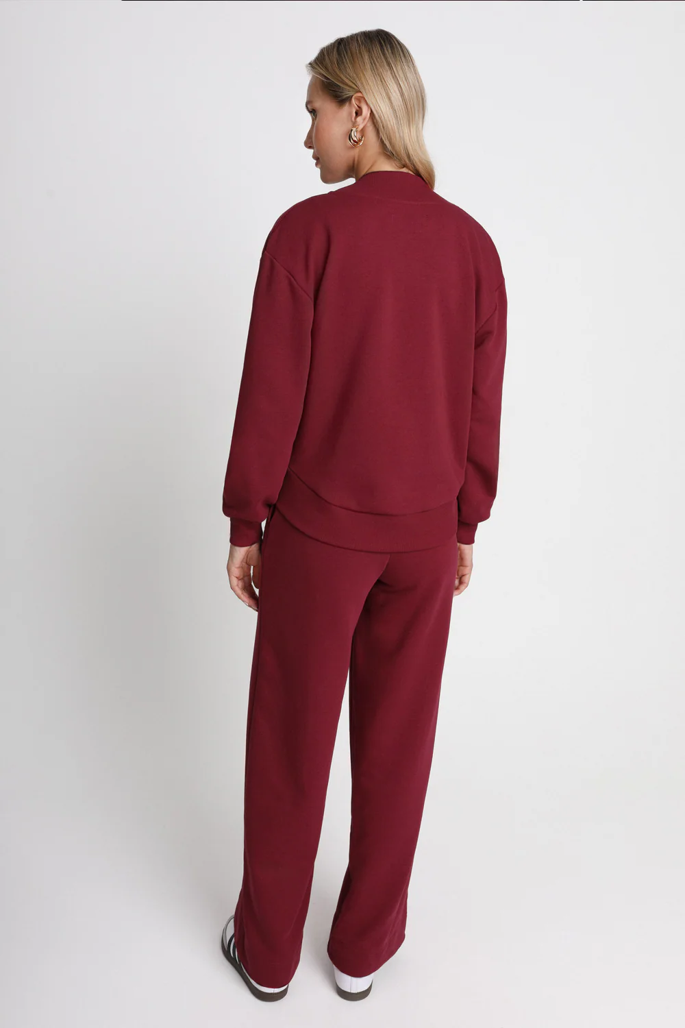 Spodnie Miss Smooth Wine Red - Image 4