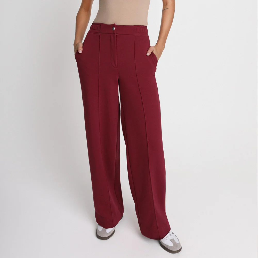 Spodnie Miss Smooth Wine Red - Image 7