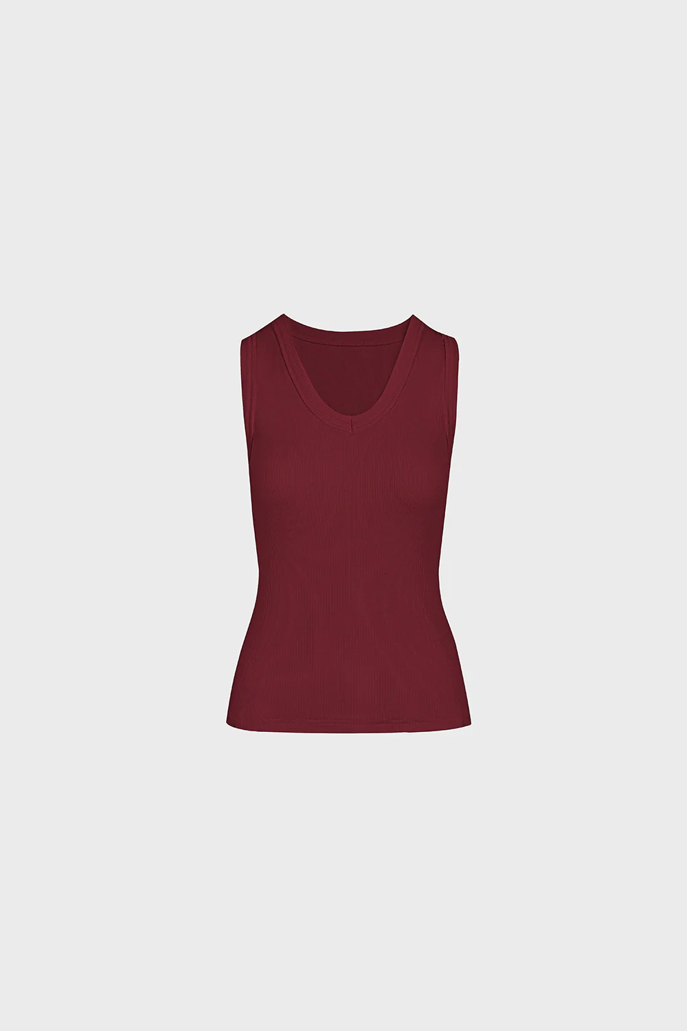 Top Miss Ribby Red Brown - Image 2