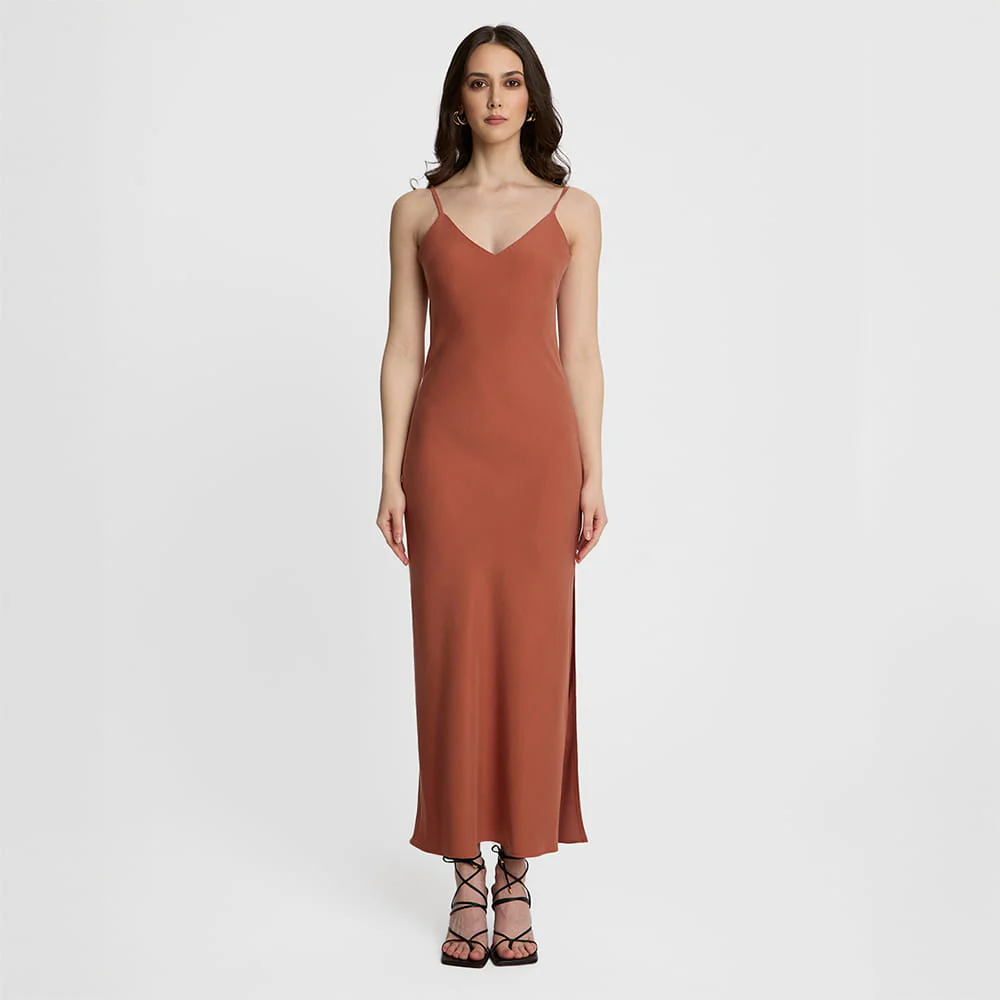 Sukienka Miss Simply Red Brown - Image 8