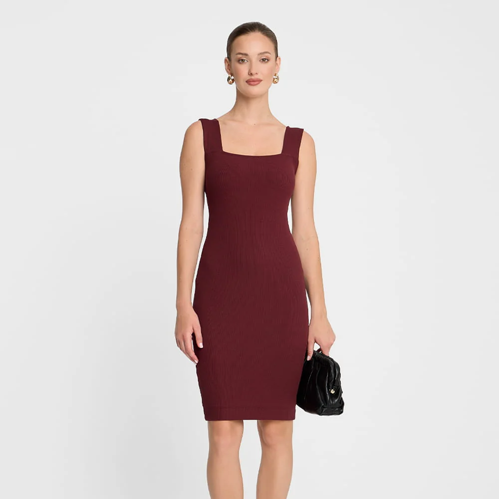 Sukienka Miss Classy Burgundy - Image 7