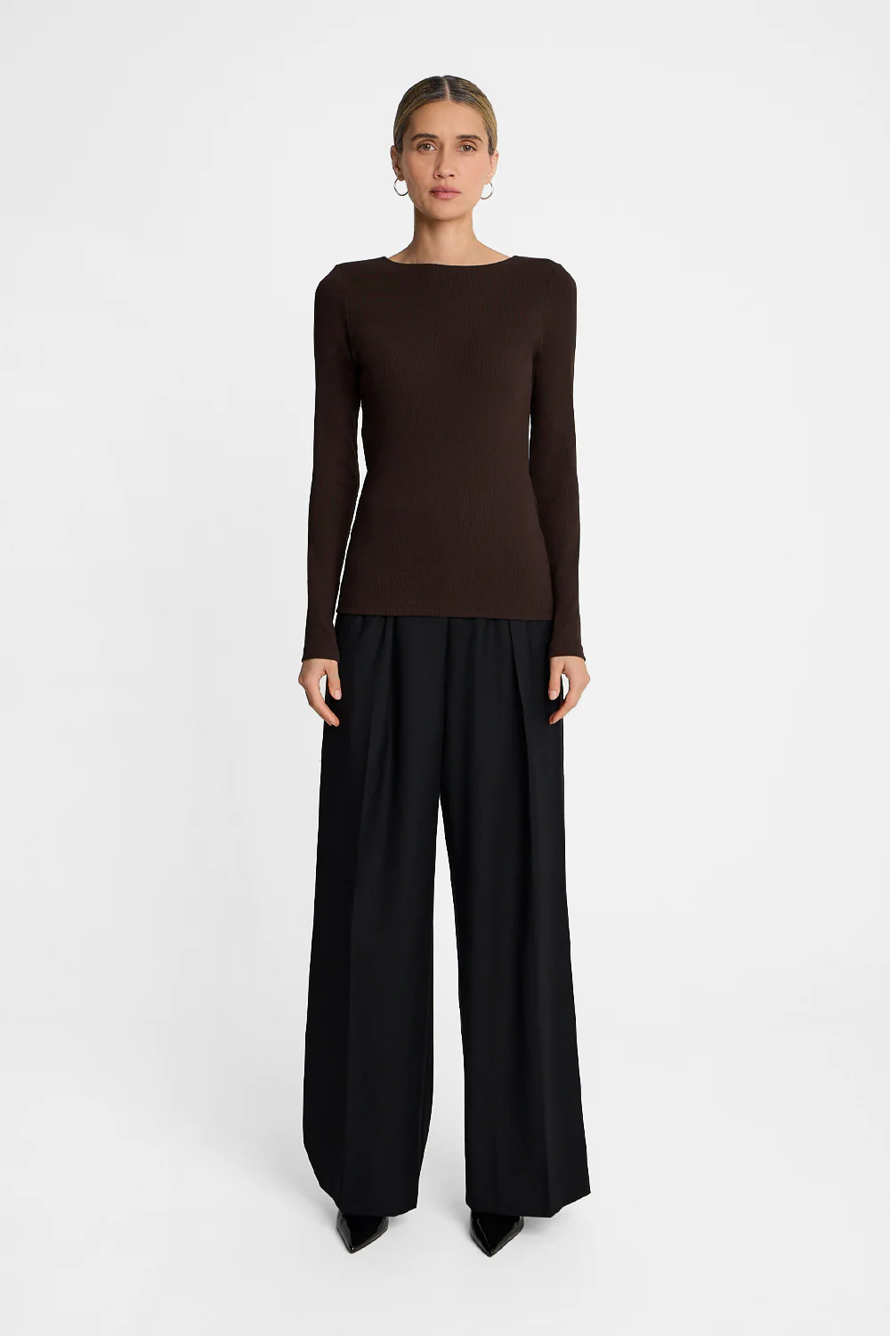 Longsleeve Miss Lea Dark Chocolate