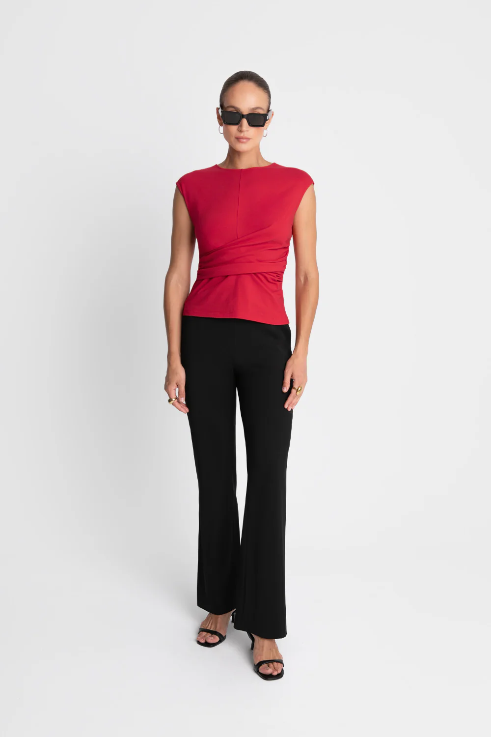 T-shirt Miss Tangled Red