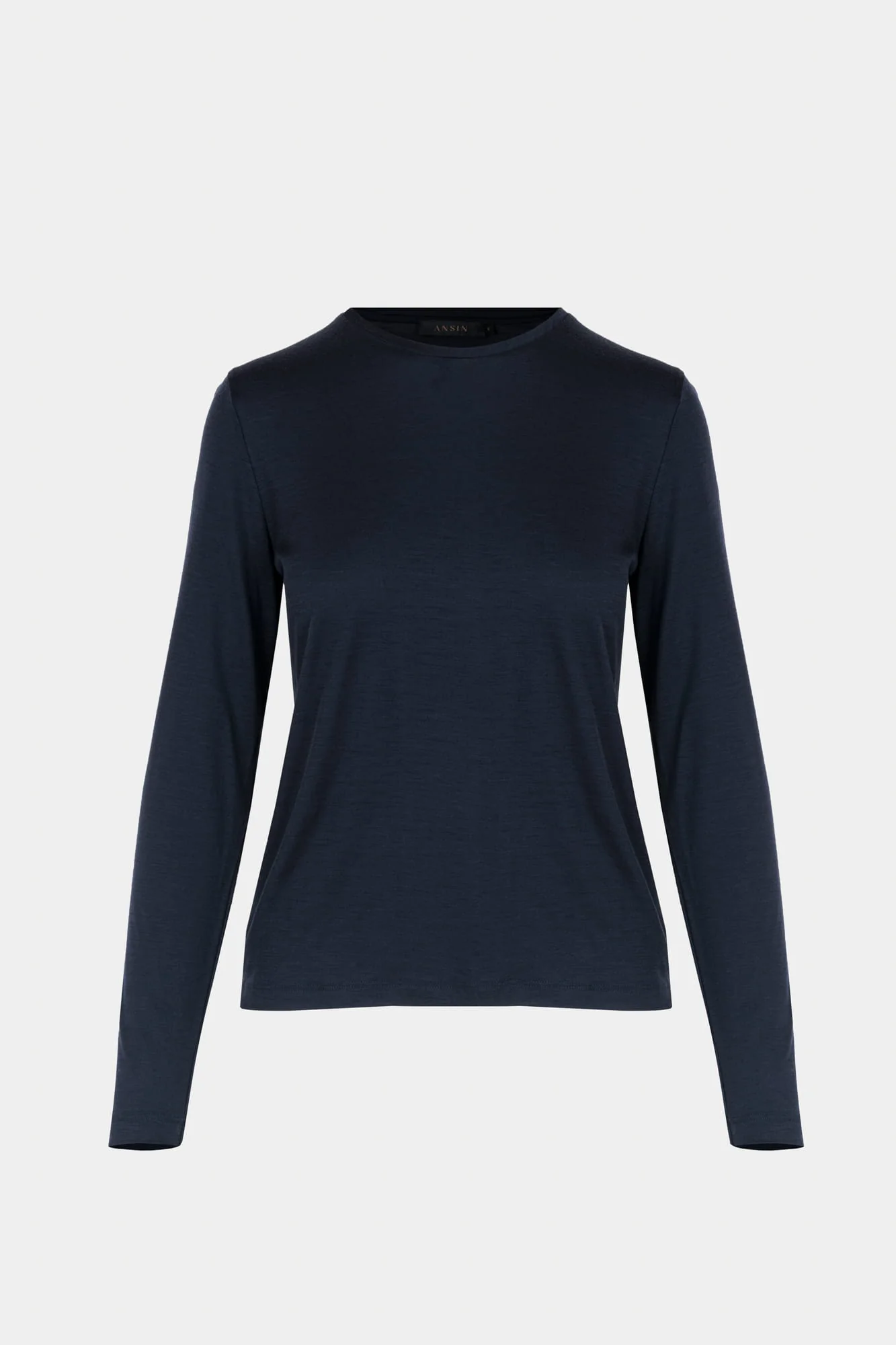 Longsleeve Miss Merino Navy - Image 2