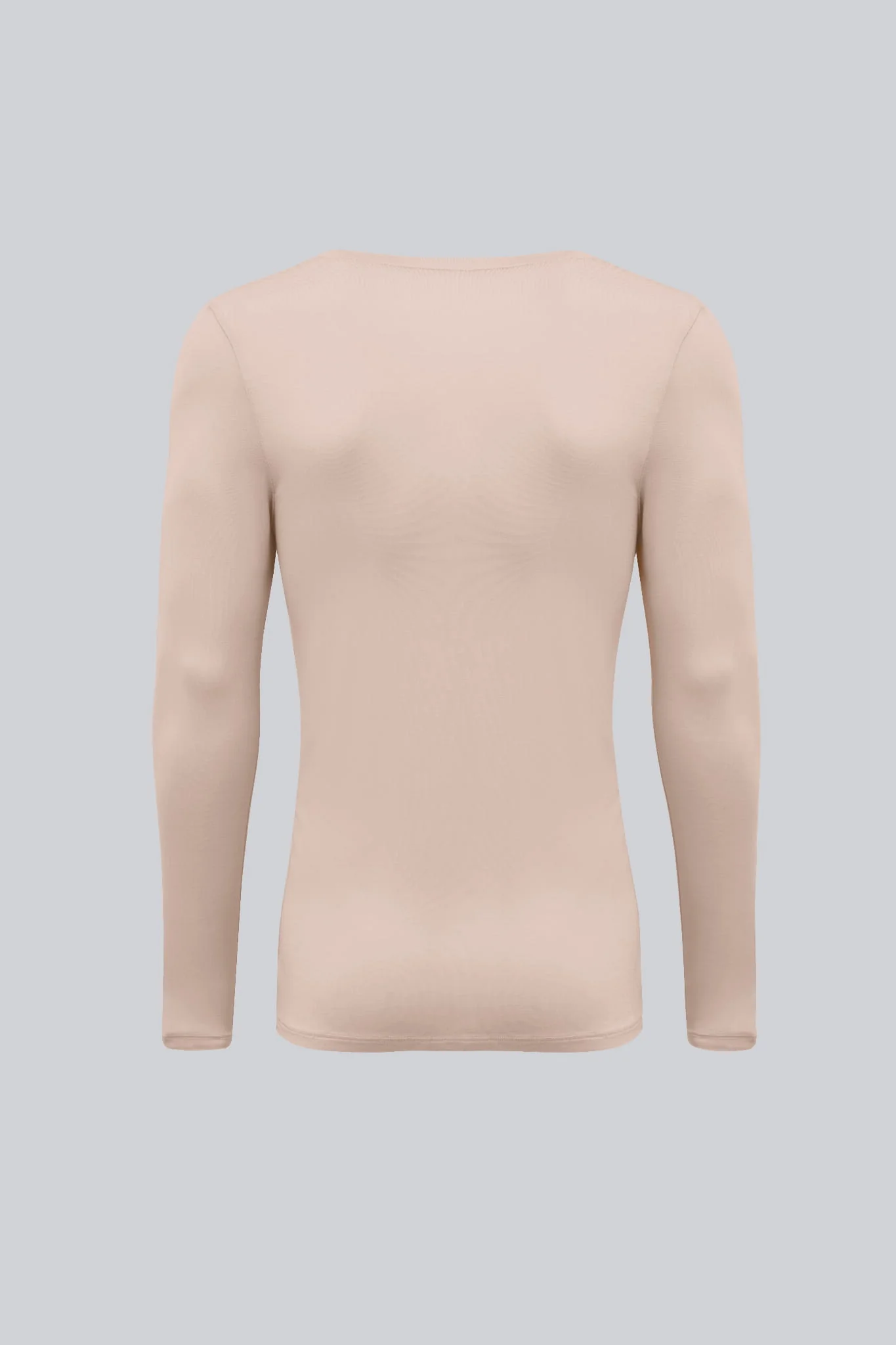 Longsleeve Mr Invisible V-neck Sand - Image 5