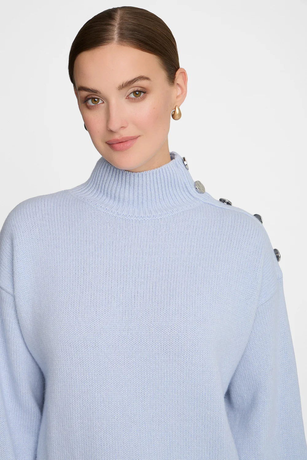 Golf Miss Buttoned Light Blue - Image 4