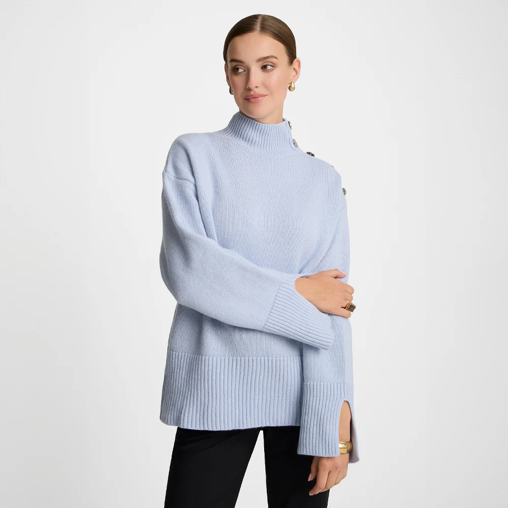 Golf Miss Buttoned Light Blue - Image 7