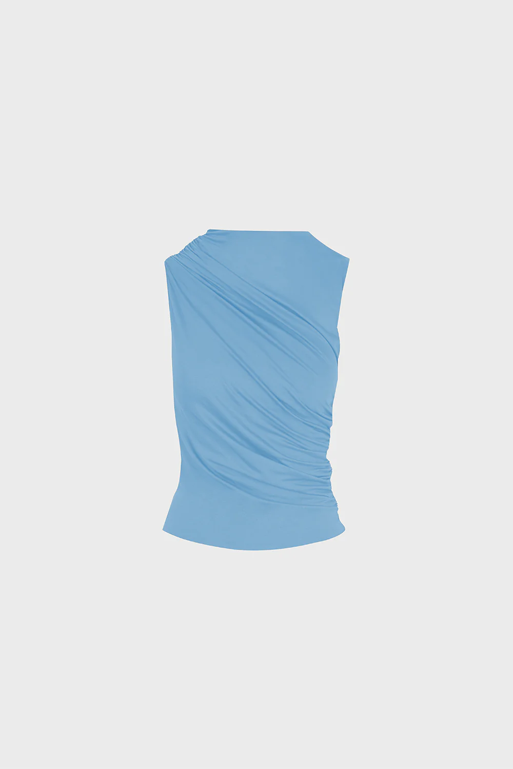 Top Miss Sculptural Light Blue - Image 2