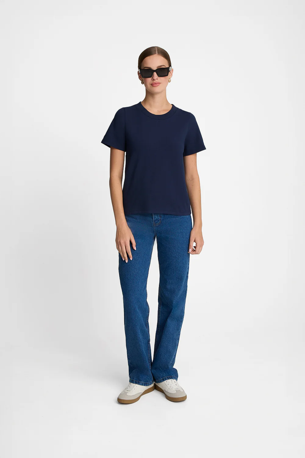 T-shirt Miss Mighty Navy - Image 3