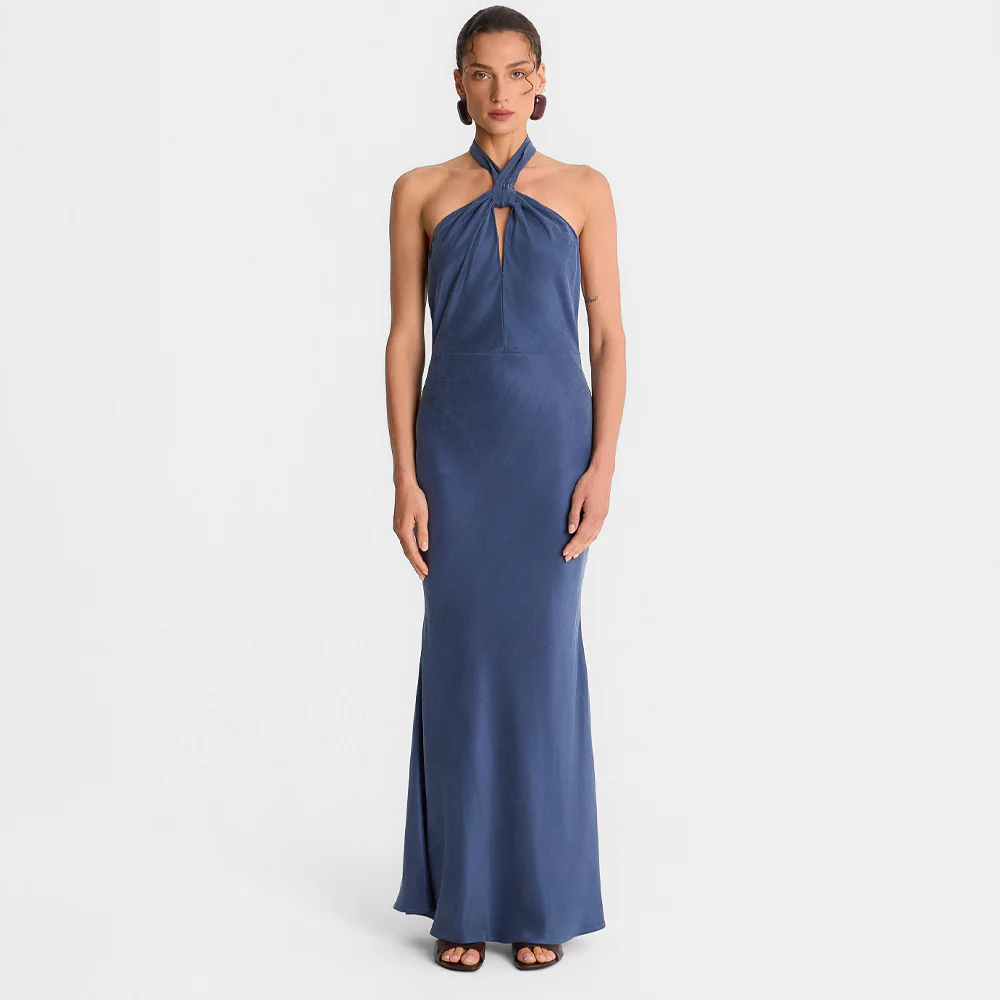Sukienka Miss Vail Vintage Blue - Image 8