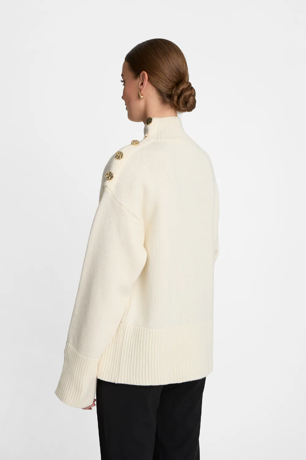 Golf Miss Buttoned Off White - Image 6