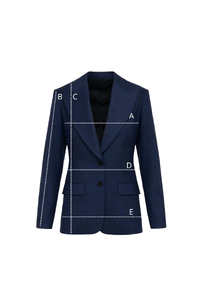 Marynarka Miss Heritage Melange Navy - Image 10